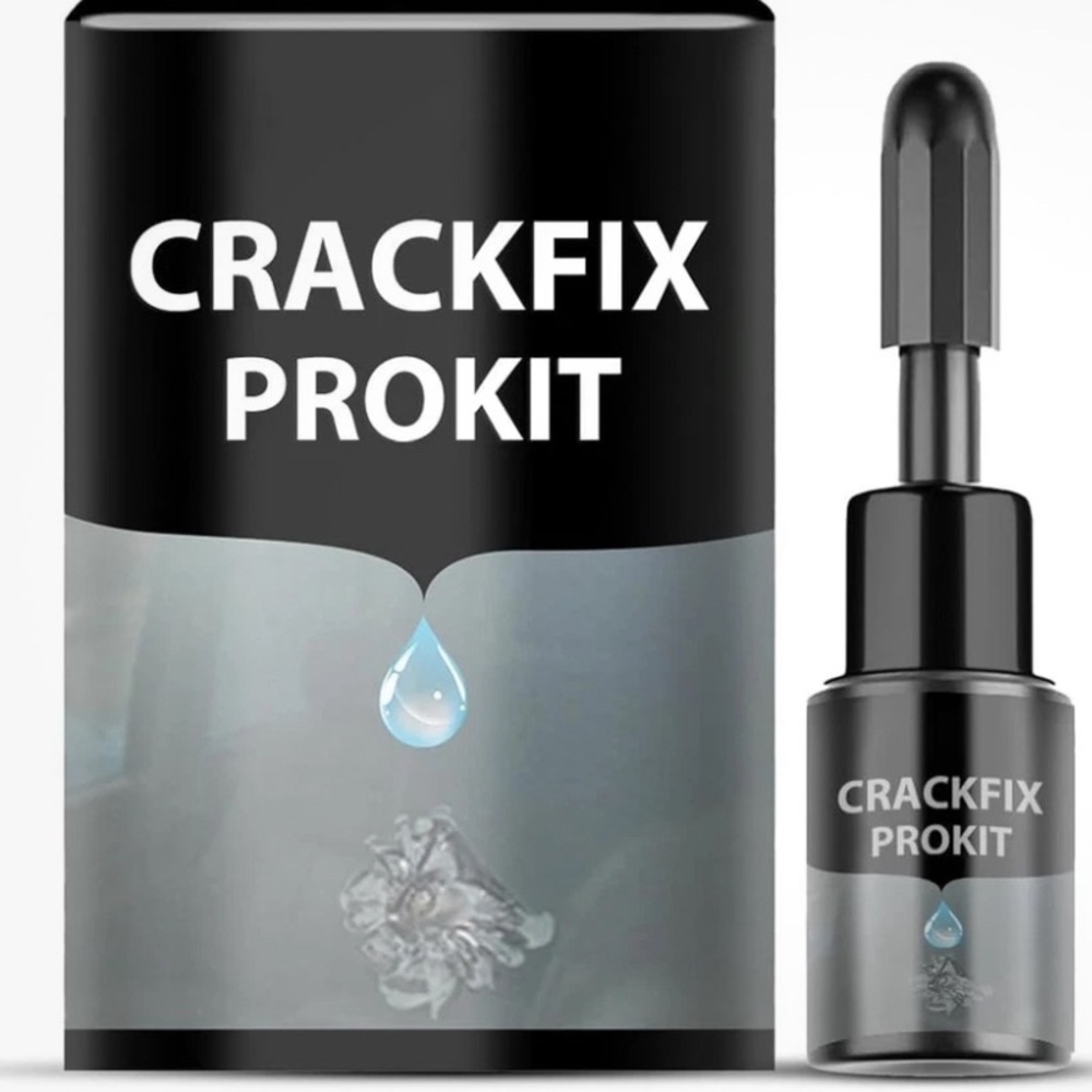 2 CrackFix Pro Windshield Repair Kit – Stop Chips & Cracks Fast